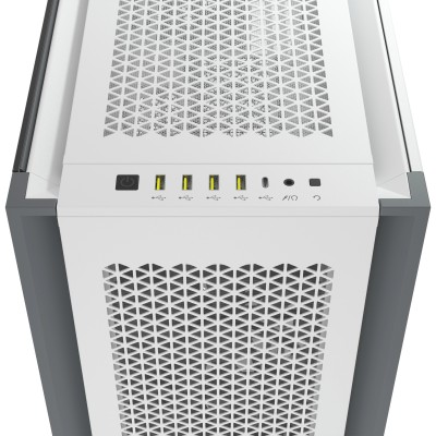 Corsair 7000D Airflow Big-Tower Vetro Temperato Bianco