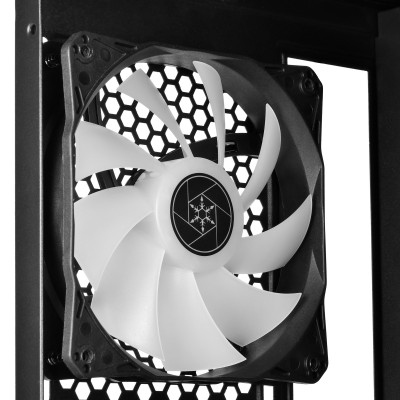 Case SilverStone Fara H1M PRO Micro-ATX ARGB Nero