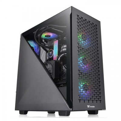 Case Thermaltake Divider 300 TG Air Midi Tower Nero