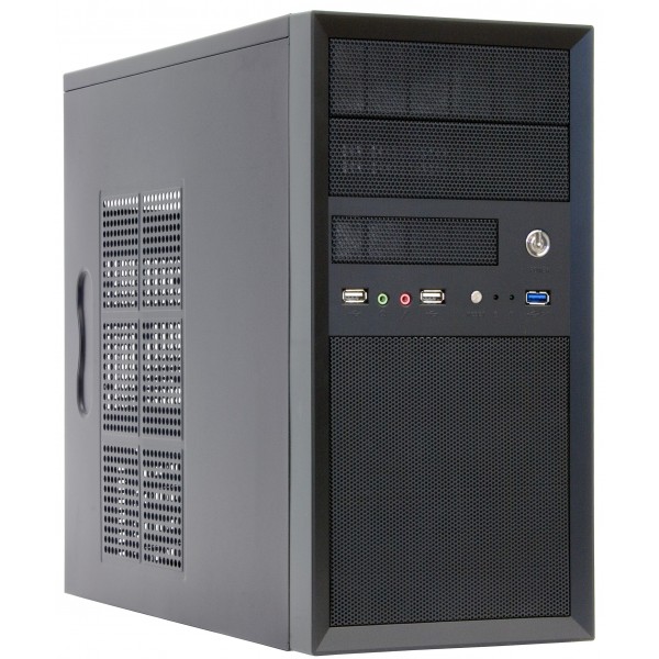 Case Chieftec CT-01B-OP Mini Tower Nero