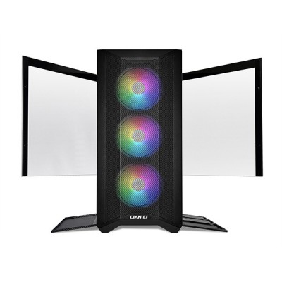 Case Lian Li LANCOOL II Mesh C RGB Midi-Tower Vetro Temperato Nero