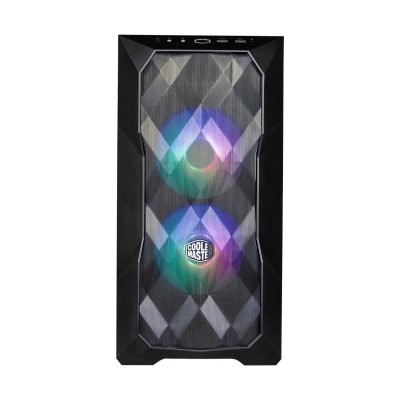 Case Cooler Master TD300 Mesh Micro-ATX ARGB Vetro Temperato nero