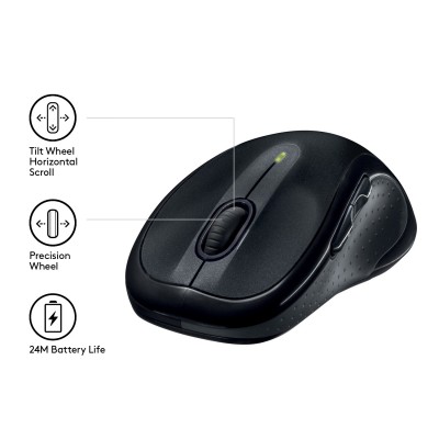 Mouse Logitech M510 wireless Nero