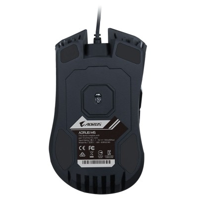 Mouse Gigabyte AORUS M5 USB tipo A Ottico 16000 DPI