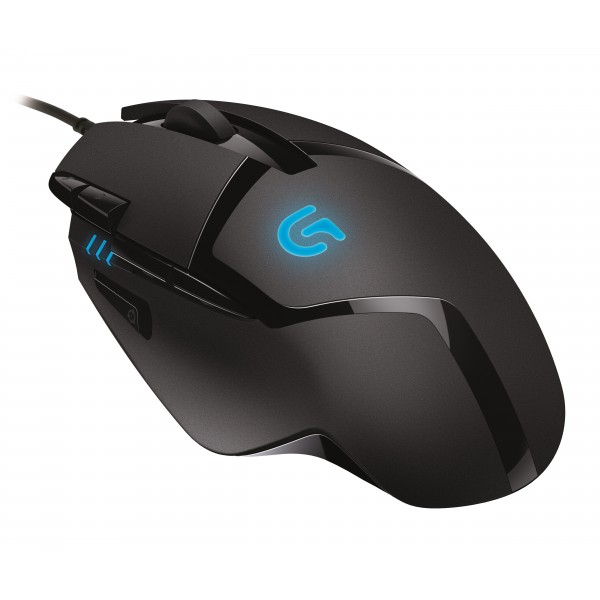 Mouse Logitech G402 Hyperion Fury Gaming Nero Blu