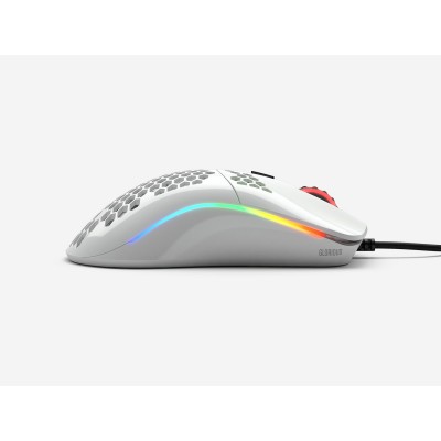 Mouse Glorious PC Gaming Race Model O Gaming Bianco