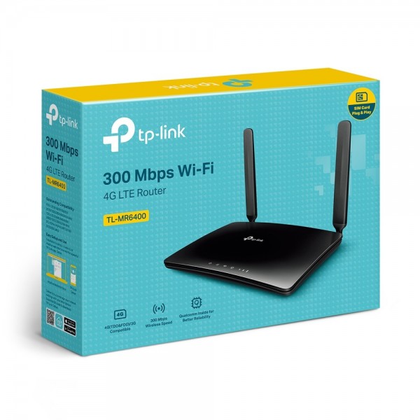 Router TP-LINK TL-MR6400 4G LTE Wireless 300Mbps