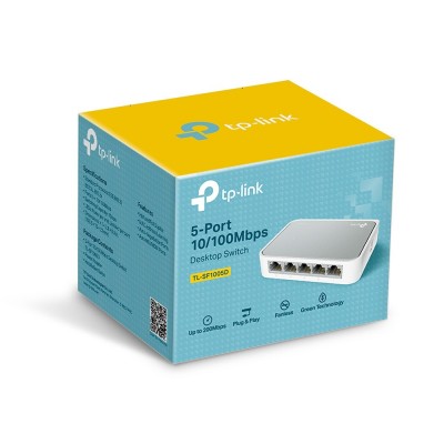 Switch TP-LINK TL-SF1005D Desktop 10 100Mbps 5 Porte