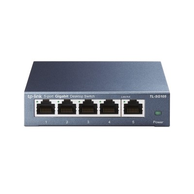 Switch TP-LINK TL-SG105 5 porte 10 100 1000Mbps Desktop