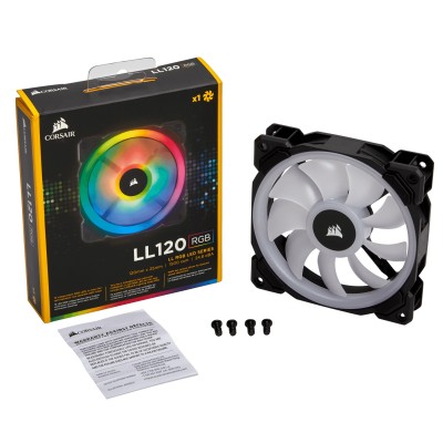 Ventola Corsair LL120 High Performance PWM (RGB) - 120mm