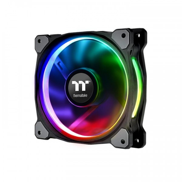 Ventola Thermaltake Riing Plus 12 RGB kit da 3 120mm Lumi