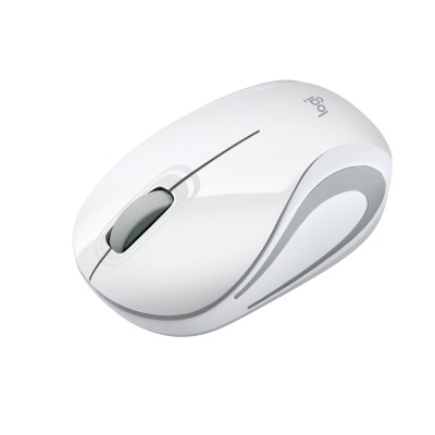 Mouse Mini Logitech M187 bianco