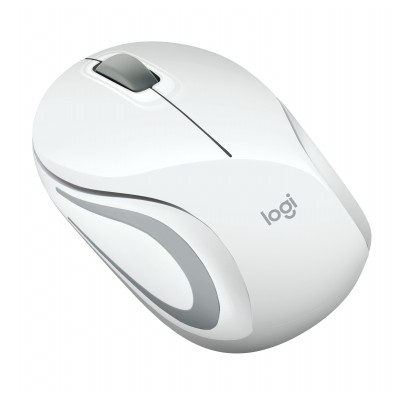 Mouse Mini Logitech M187 bianco