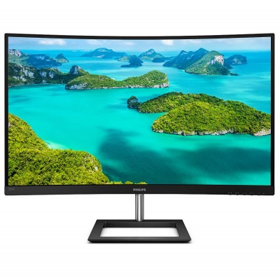 Monitor Philips 325E1C 00 31'' QHD VA AMD Free-Sync Curvo HDMI Nero