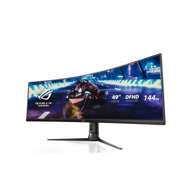 Monitor ASUS ROG Strix XG49VQ 49'' UWFHD VA Curvo AMD Free-Sync Premium Pro Nero