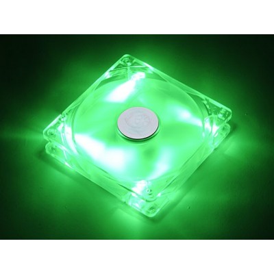 Ventola Silverstone 120mm SST-FN121-P-GL - verde Lights