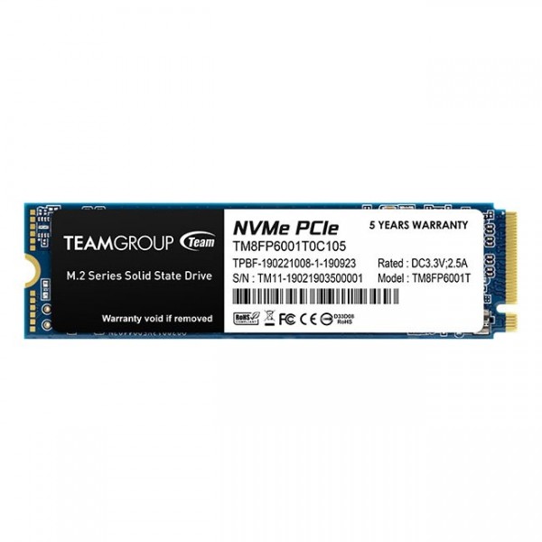 SSD M.2 Teamgroup 1TB MP33 PCIe TM8FP6001T0C101