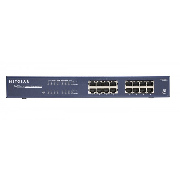 Switch NETGEAR Desktop Pro Safe 16-porte 10/100/1000 JGS516