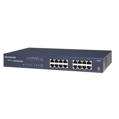 Switch NETGEAR Desktop Pro Safe 16-porte 10 100 1000 JGS516