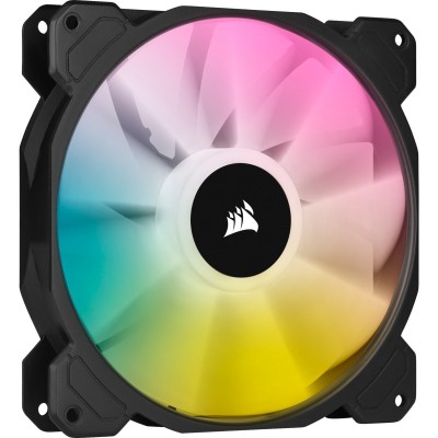 Ventola Corsair SP140 RGB ELITE 140mcm Nero kit da 2