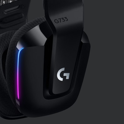 Cuffia gaming Logitech G G733 LIGHTSPEED RGB Wireless Headset nero