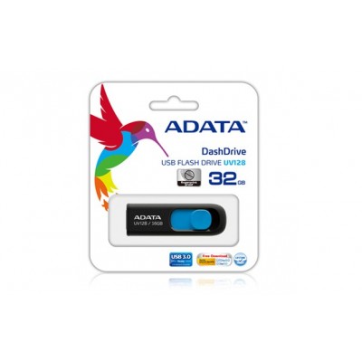 Pendrive ADATA DashDrive UV128 128GB USB 3.2 Nero, Blu