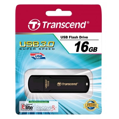 Pendrive Transcend JetFlash 700 16GB USB 3.2 Nero