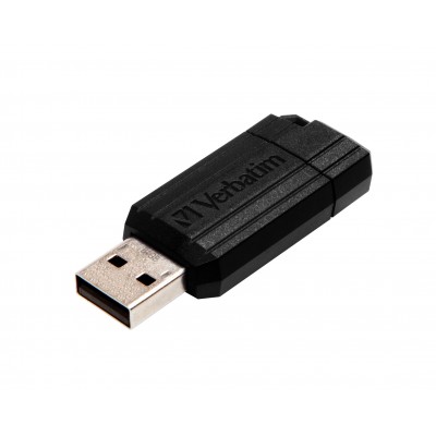 Pendrive Verbatim PinStripe 64 GB USB 2.0 Nero