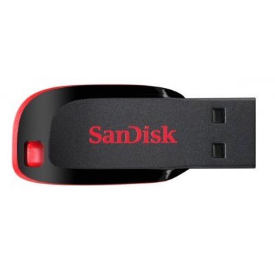 Pendrive SanDisk Cruzer Blade 16 GB USB tipo A 2.0 Nero, Rosso