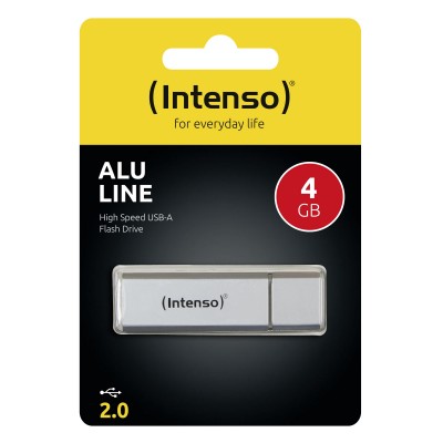 Pendrive Intenso Alu Line 4 GB USB tipo A 2.0 Argento