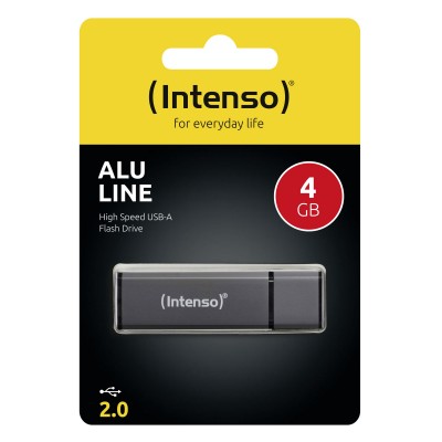 Pendrive Intenso Alu Line USB 4 GB USB 2.0 Antracite