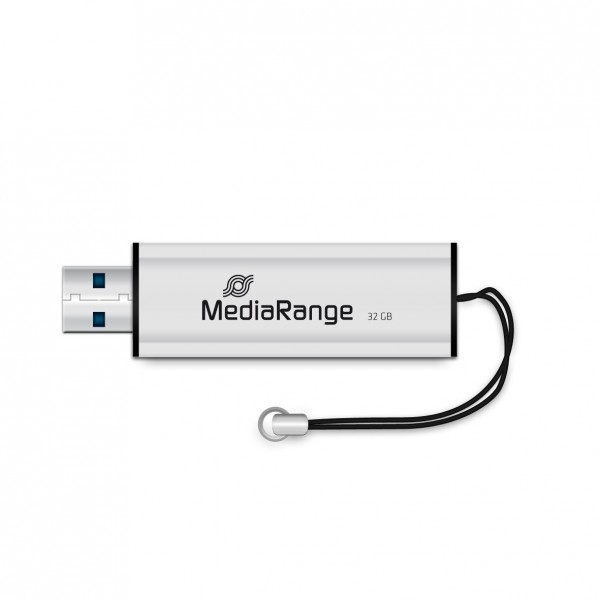 Pendrive MediaRange MR916 32 GB USB 3.2 Nero, Argento