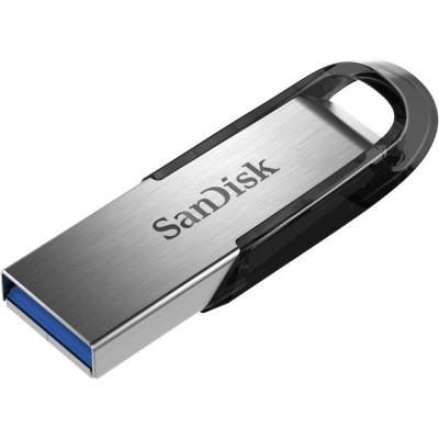 Pendrive SanDisk ULTRA FLAIR 64 GB USB 3.0 Nero, Argento