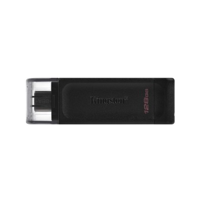 Pendrive Kingston DataTraveler 70 128 GB USB tipo-C 3.2 Nero