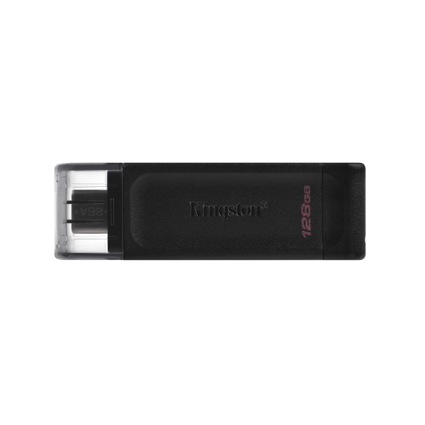 Pendrive Kingston DataTraveler 70 128 GB USB tipo-C 3.2 Nero