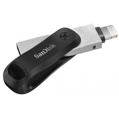 Pendrive SanDisk iXpand 64 GB USB Type-A   Lightning 3.2 Nero, Argento