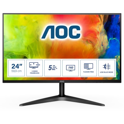 Monitor AOC 24B1H 24'' FullHD VA HDMI VGA Nero