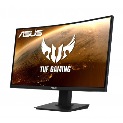 Monitor ASUS TUF Gaming VG24VQE 24'' FullHD VA AMD Free-Sync 1 ms Nero