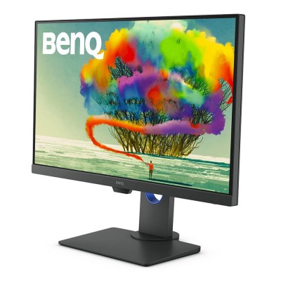 Monitor BenQ PD2705Q 27'' WQHD IPS HDMI DisplayPort USB-C LED Grigio Scuro