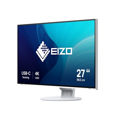 Monitor EIZO FlexScan EV2785 27'' UltraHD 4K IPS HDMI DisplayPort USB-C LED Bianco