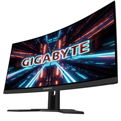 Monitor GIGABYTE 27" QHD curvo AMD Free-Sync 165Hz Nero