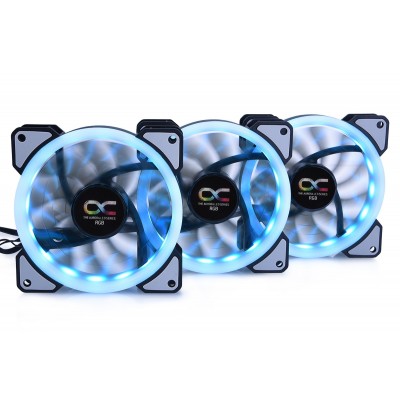 Ventola Alphacool Aurora LUX Digital RGB -  Kit 120x120x25mm Kit da 3