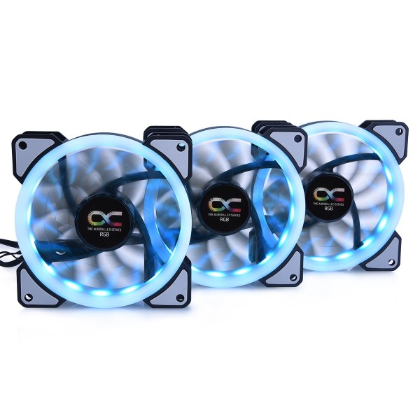 Ventola Alphacool Aurora LUX Digital RGB -  Kit 120x120x25mm Kit da 3