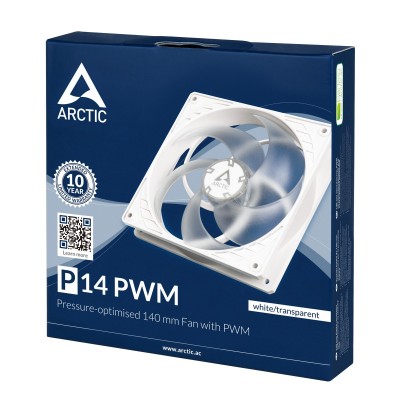 Ventola Arctic P14 PWM Bianco 140mm