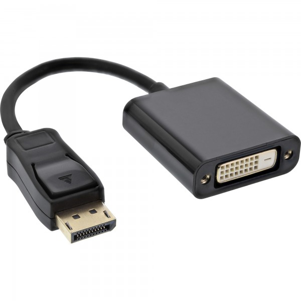 Cavo adattatore DisplayPort maschio a DVID femmina InLine Nero