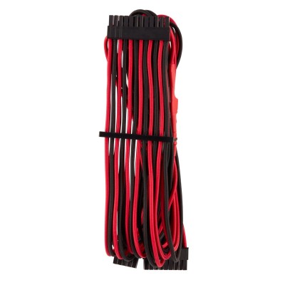 Kit cavi sleeve Corsair Premium Pro rosso nero Gen 4