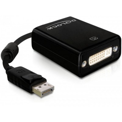 Adattatore da DisplayPort maschio a DVI femmina DeLock