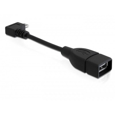 Adattatore da USB plug femmina a microUSB tipo B maschio DeLock