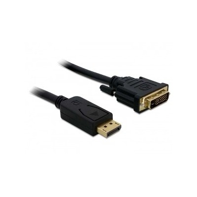 Cavo Adattatore Delock da Displayport a DVI-D 2m Maschio Maschio