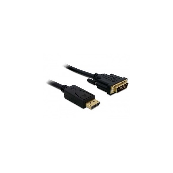 Cavo Adattatore Delock da Displayport a DVI-D 2m Maschio/Maschio